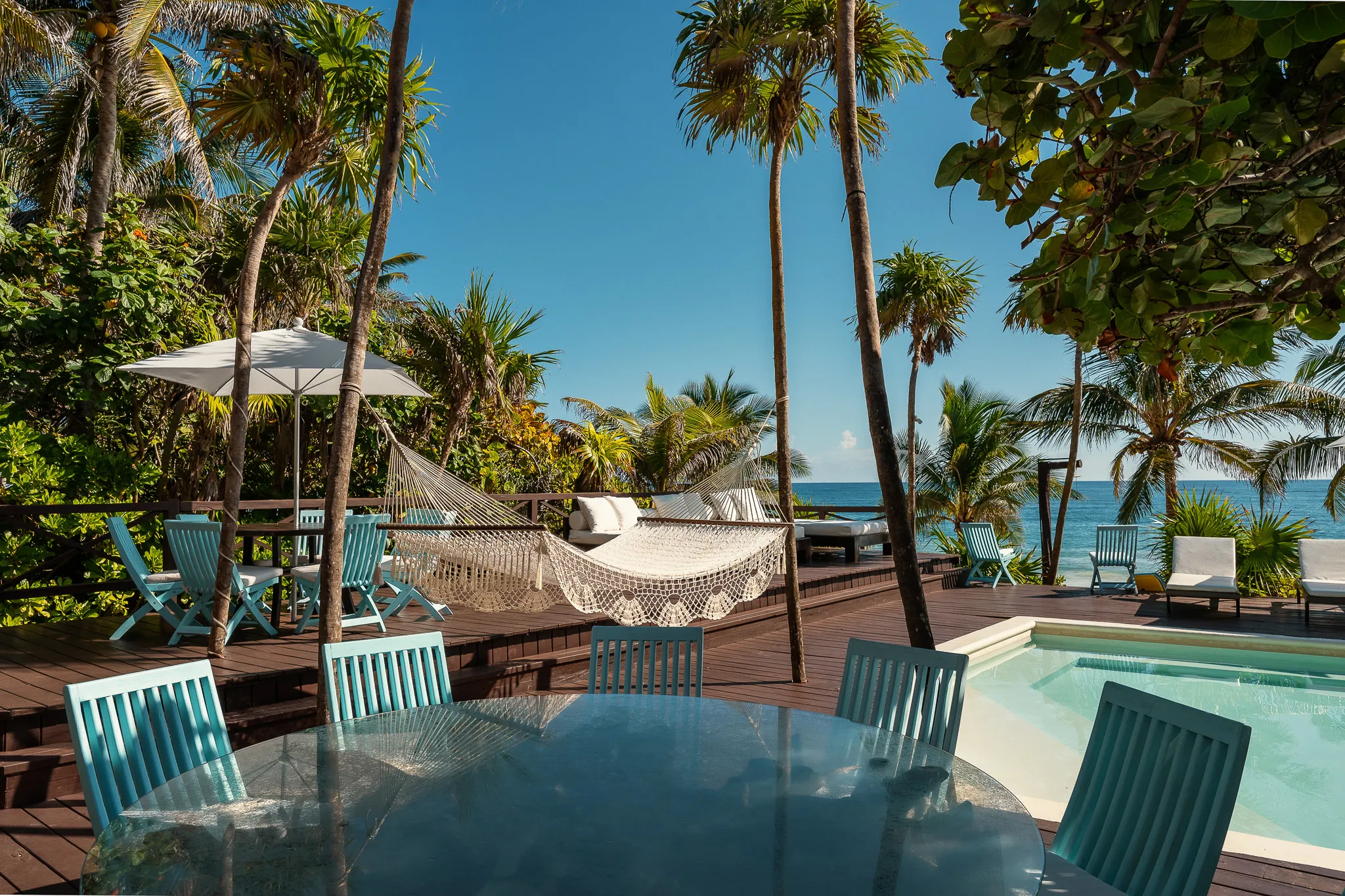 Casa Chic — 7-Bedroom Beachfront Villa in the Tulum Hotel Zone