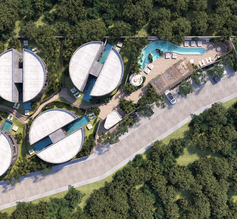 Bardo Residences: Three-Bedroom Villas with Private Pools in Tulum