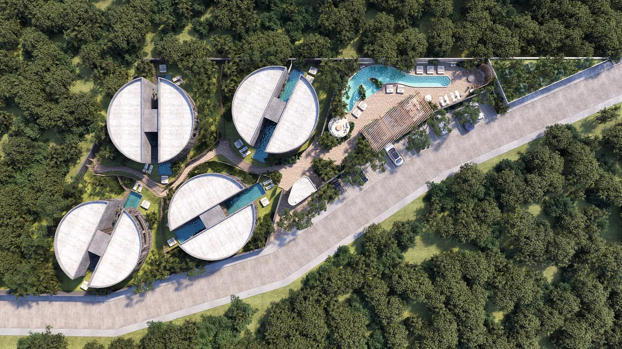 Bardo Residences: Three-Bedroom Villas with Private Pools in Tulum
