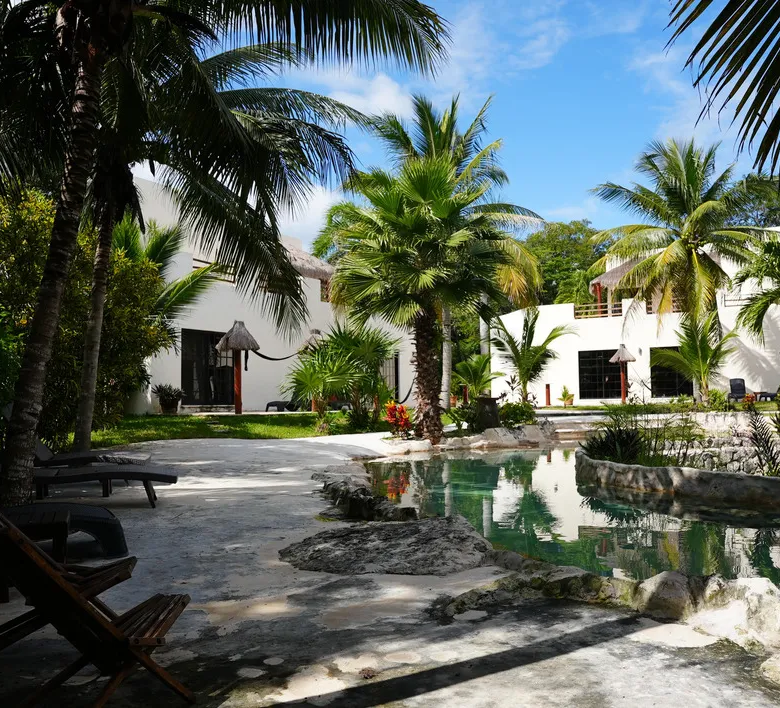 Two Independent 3-Bedroom Villas with Private Cenote, Akumal