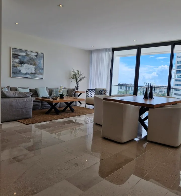 Blume Puerto Cancun: Three-Bedroom Lagoon-Front Condos with Marina Dock