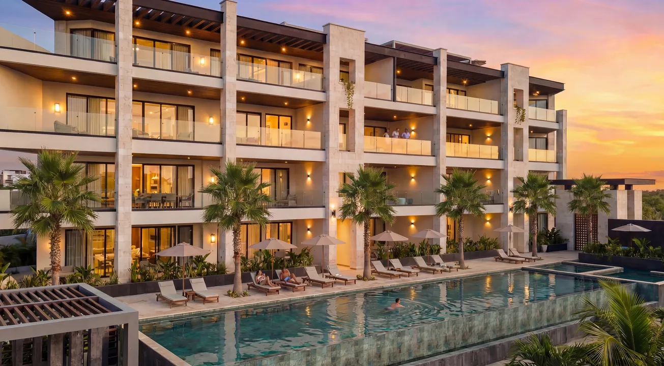 Luna Azul — 2 & 3-Bedroom Oceanfront Condos in Puerto Aventuras