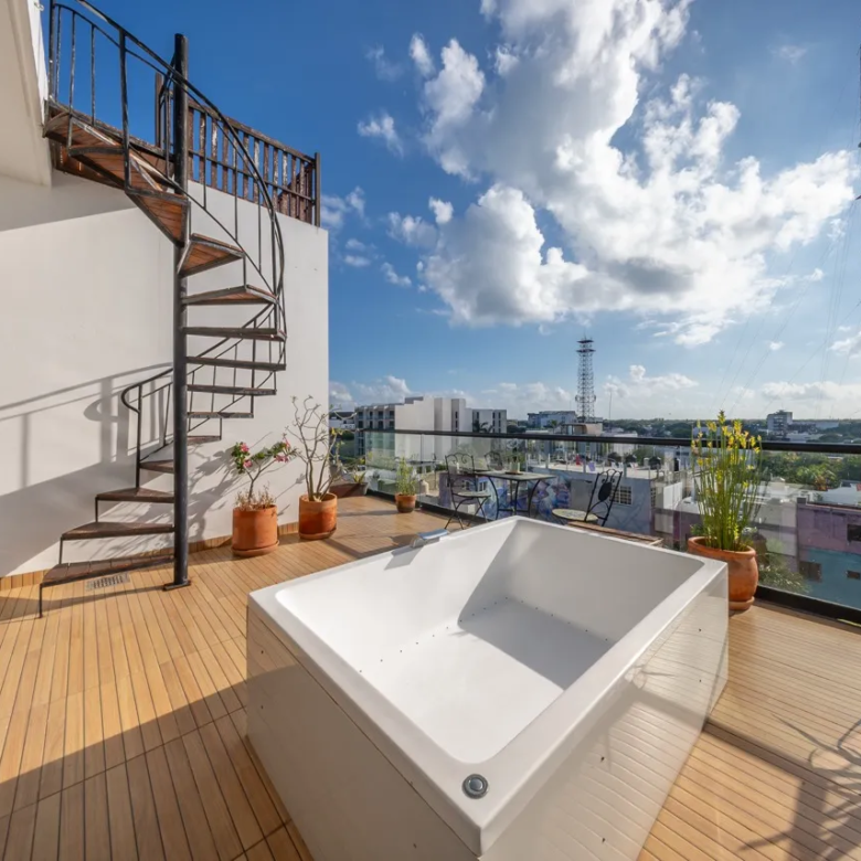 3-Bedroom Lock-Off Penthouse in Icono Playa, Playa del Carmen