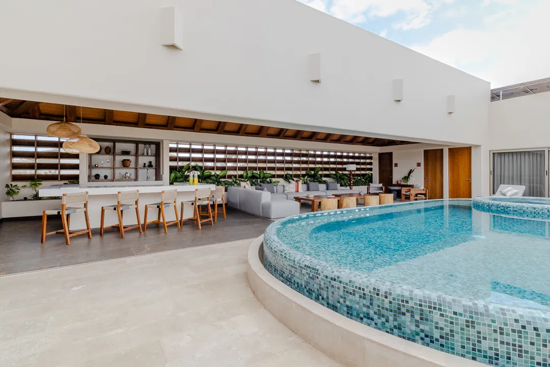 Villa Xatá: 5-Bedroom Villa in Los Santos, Aldea Zama, Tulum