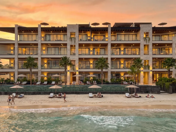 oceanfront condo for sale Puerto Aventuras