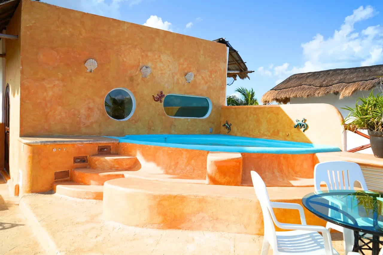 4-Bedroom Beachfront Villa in Puerto Morelos