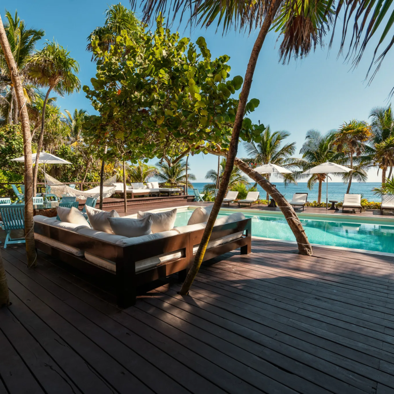 Casa Chic — 7-Bedroom Beachfront Villa in the Tulum Hotel Zone
