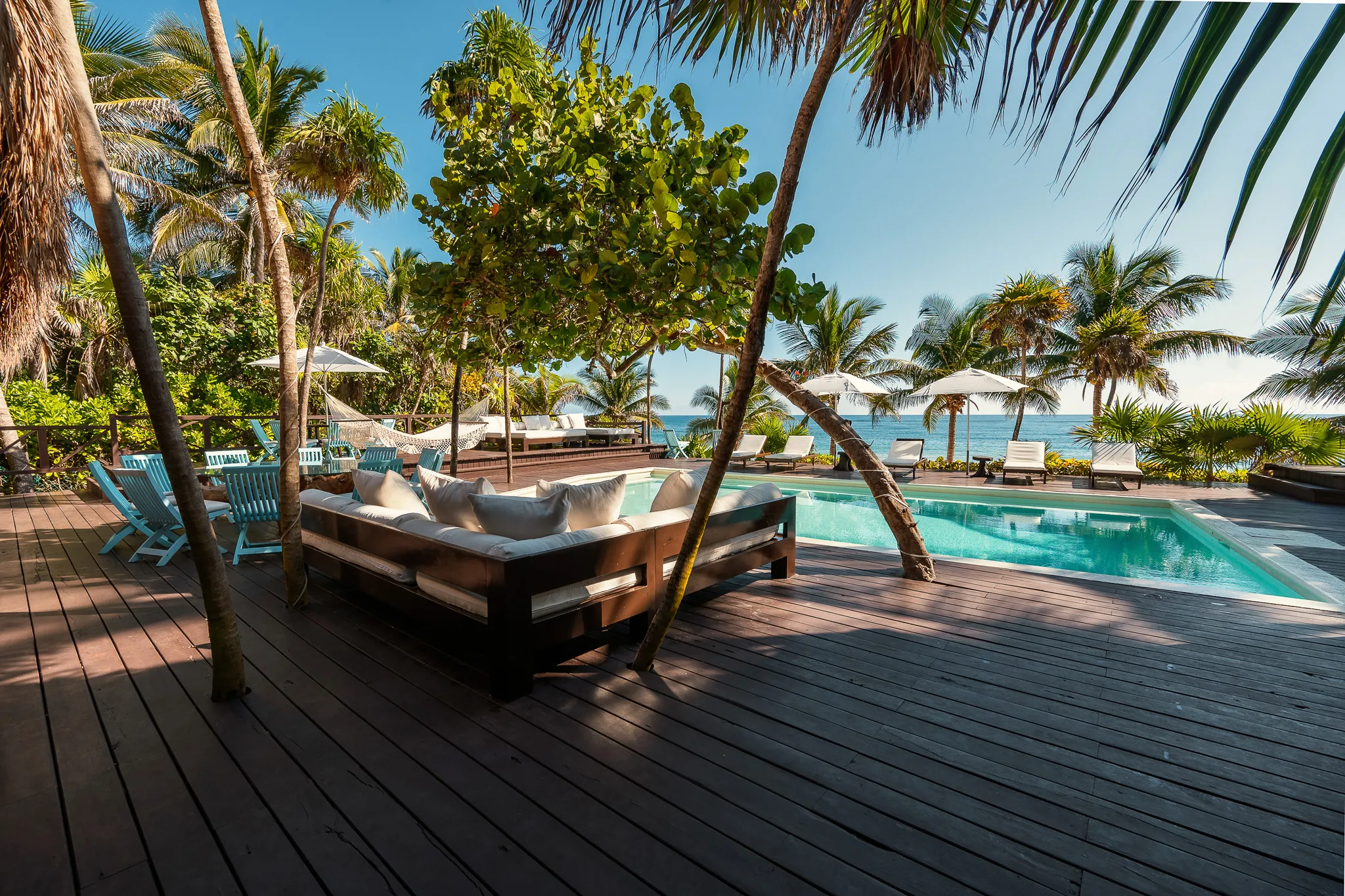Casa Chic — 7-Bedroom Beachfront Villa in the Tulum Hotel Zone