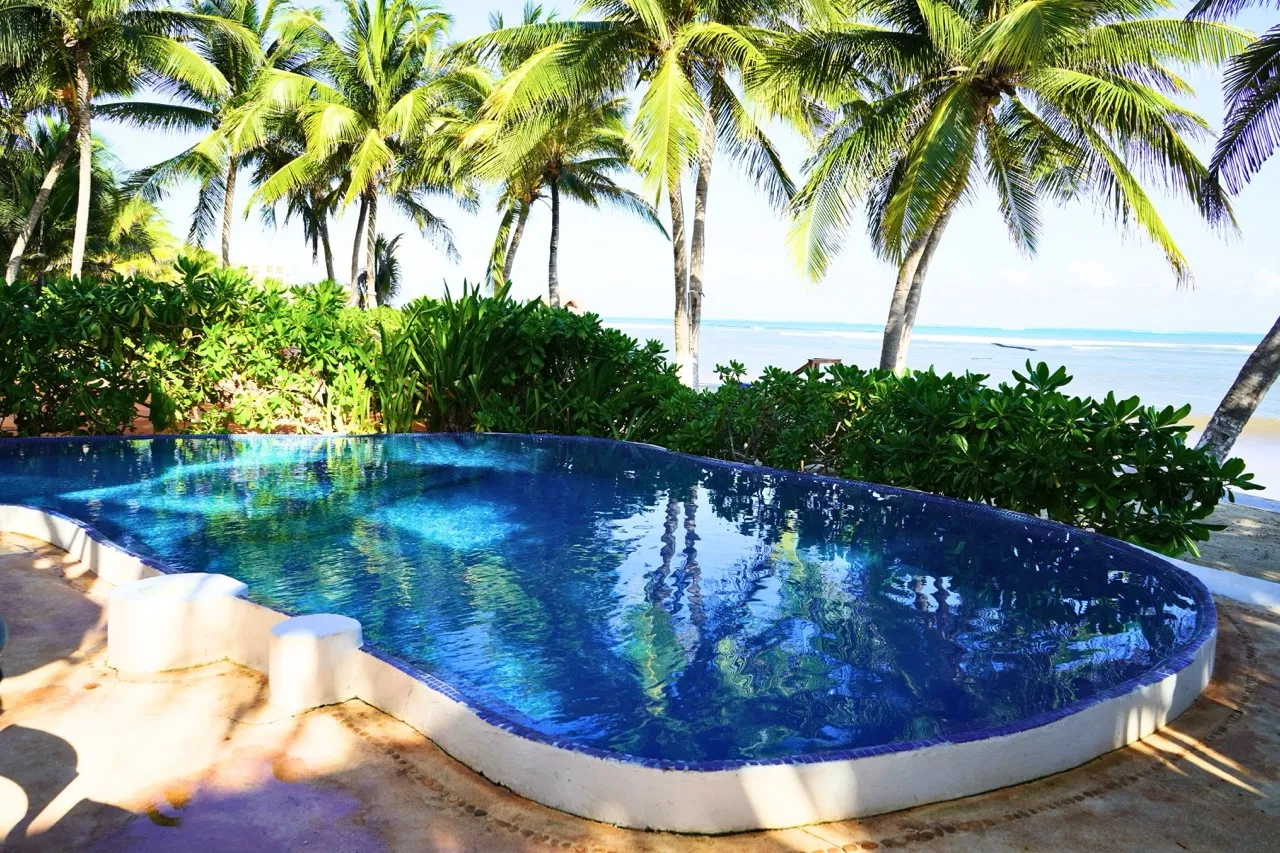 4-Bedroom Beachfront Villa in Puerto Morelos