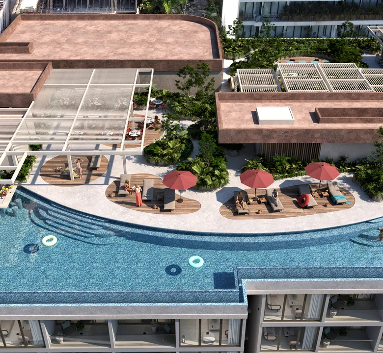 The Landmark Playa del Carmen Condos: Studios, 1 & 2 Bedroom Residences on Fifth Avenue from $187,228 USD