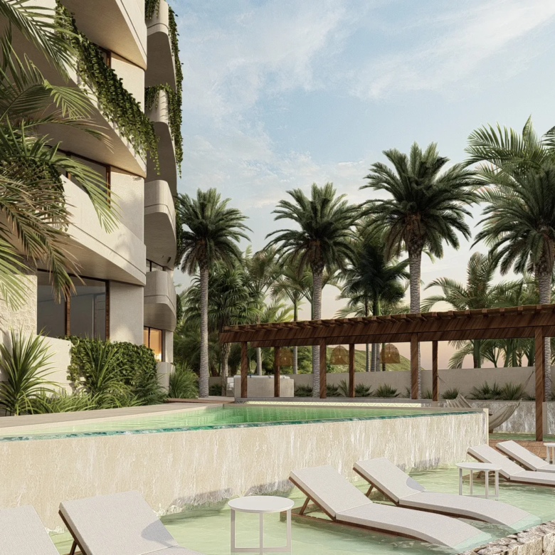 Nautila — 2-Bedroom Beachfront Condos in Tankah Bay, Tulum
