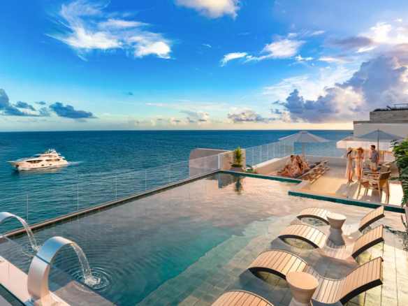 oceanfront condo for sale Puerto Morelos
