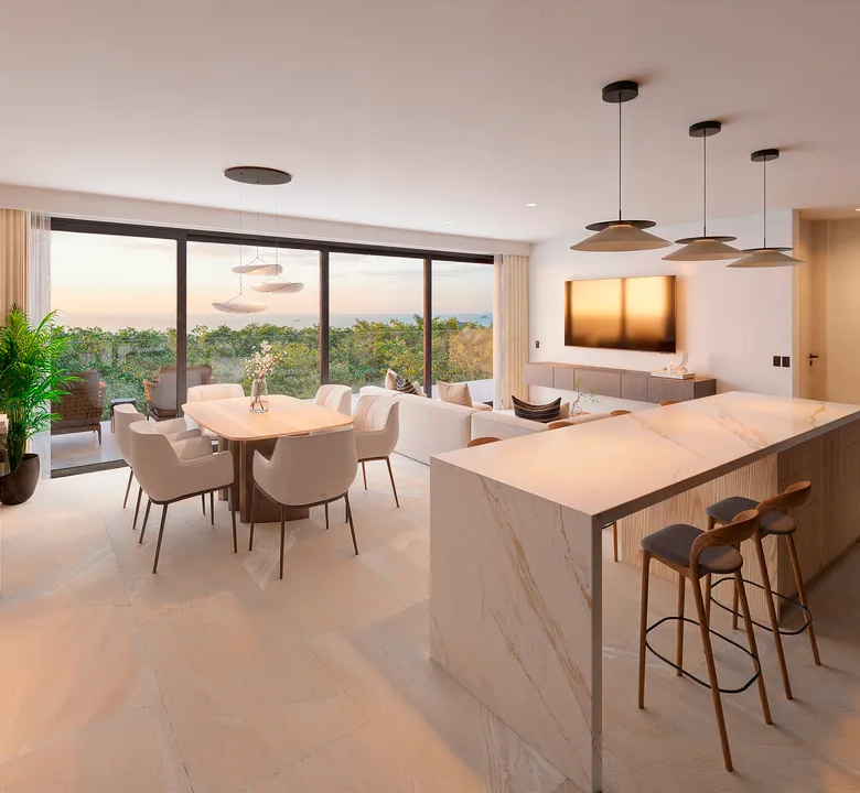 DISTRITO XCALACOCO – 1, 2 & 3 Bedroom Beach Condos in Playa del Carmen
