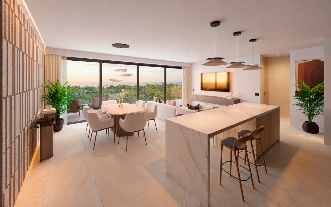 DISTRITO XCALACOCO – 1, 2 & 3 Bedroom Beach Condos in Playa del Carmen