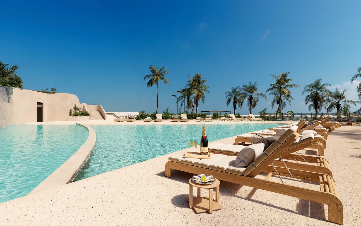 puerto-cancun-condos-velmari-pool.webp Family and adult pools at Velmari Grand Living in Puerto Cancún