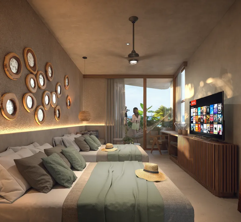 Nautila — 2-Bedroom Beachfront Condos in Tankah Bay, Tulum