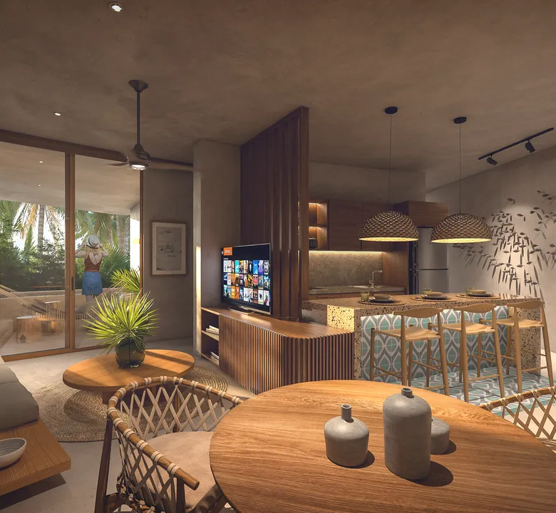 Nautila — 2-Bedroom Beachfront Condos in Tankah Bay, Tulum