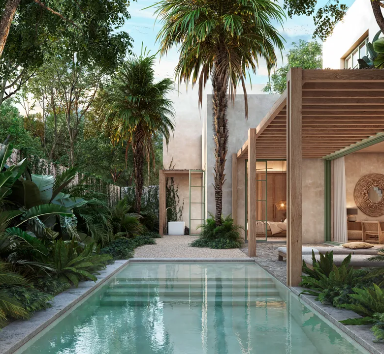 Zamaya: 3-Bedroom Villa at a Fitness Resort in Tulum