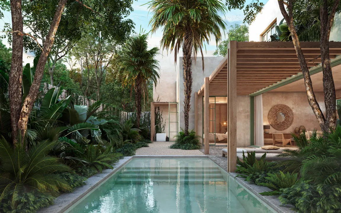 Zamaya: 3-Bedroom Villa at a Fitness Resort in Tulum
