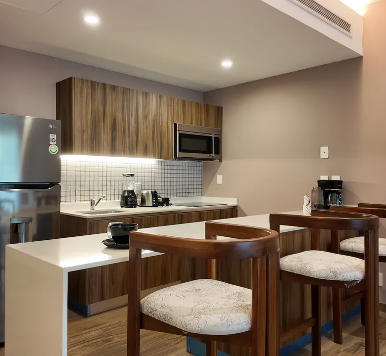 The Leaf Condos — Studio to 3-Bedroom Residences in Playacar, Playa del Carmen