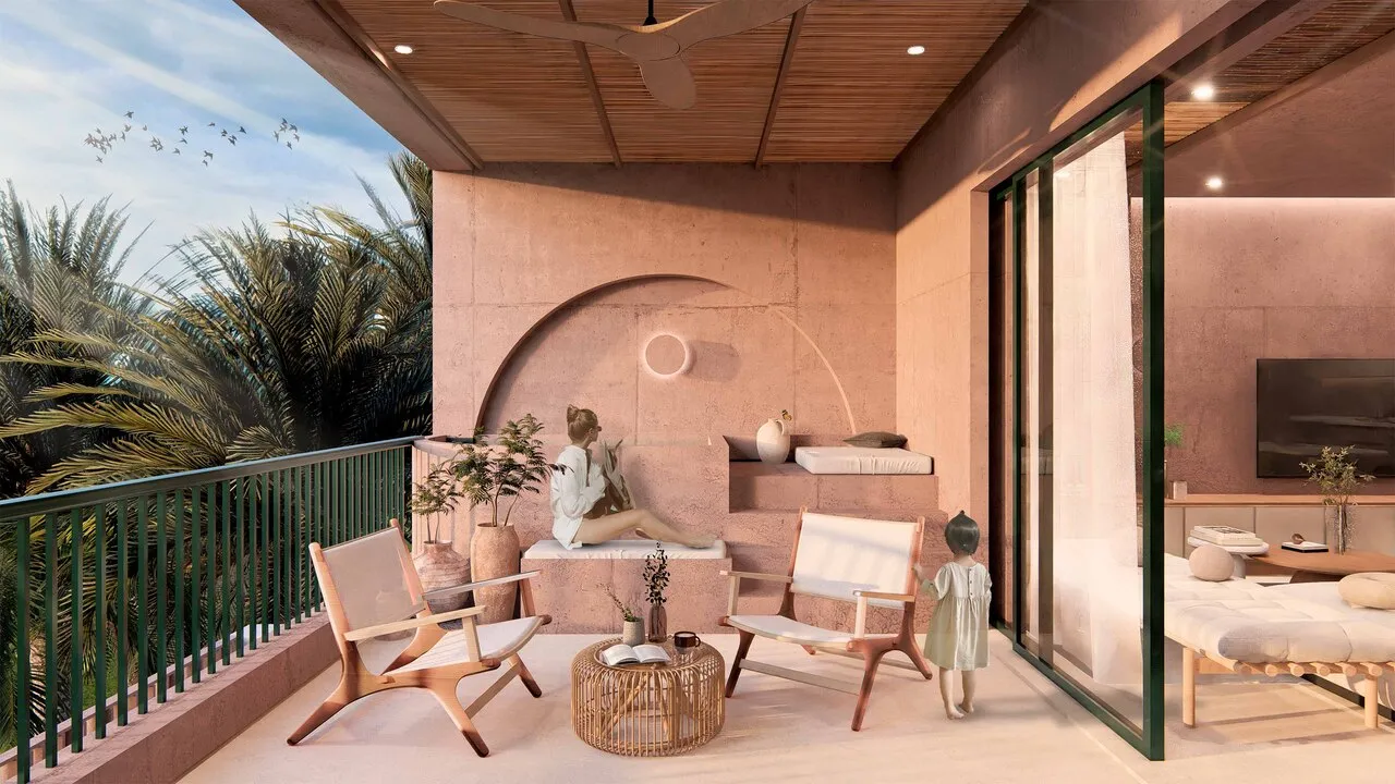 Botanica Puerto Morelos Condos: 1 & 2 Bedroom Residences