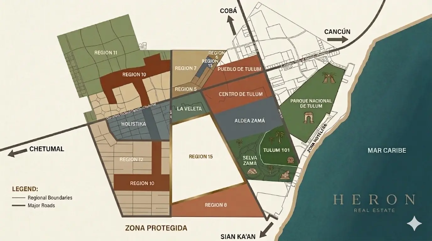 Region 15 Tulum real estate