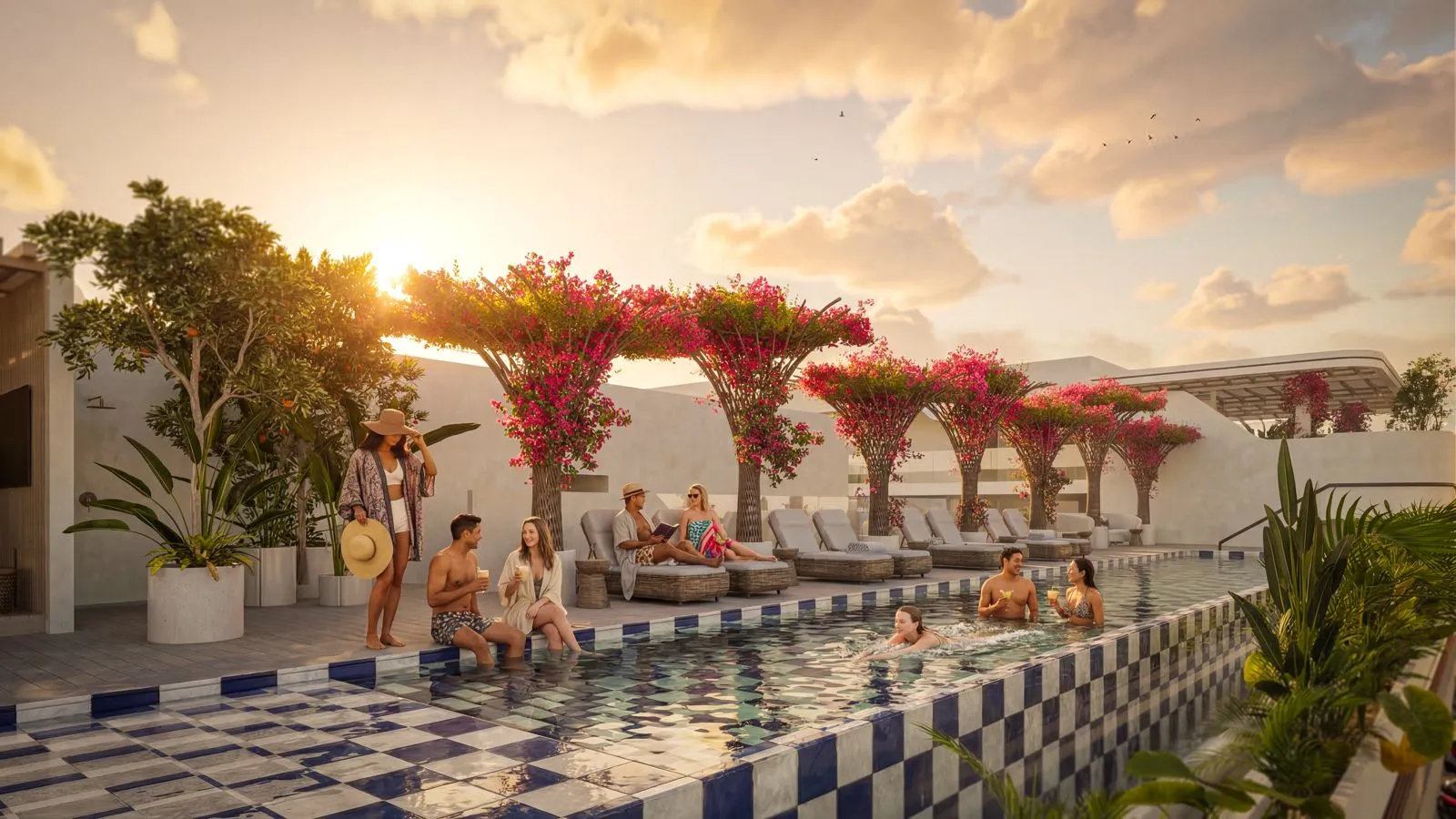 alberca branded residences Playa del Carmen