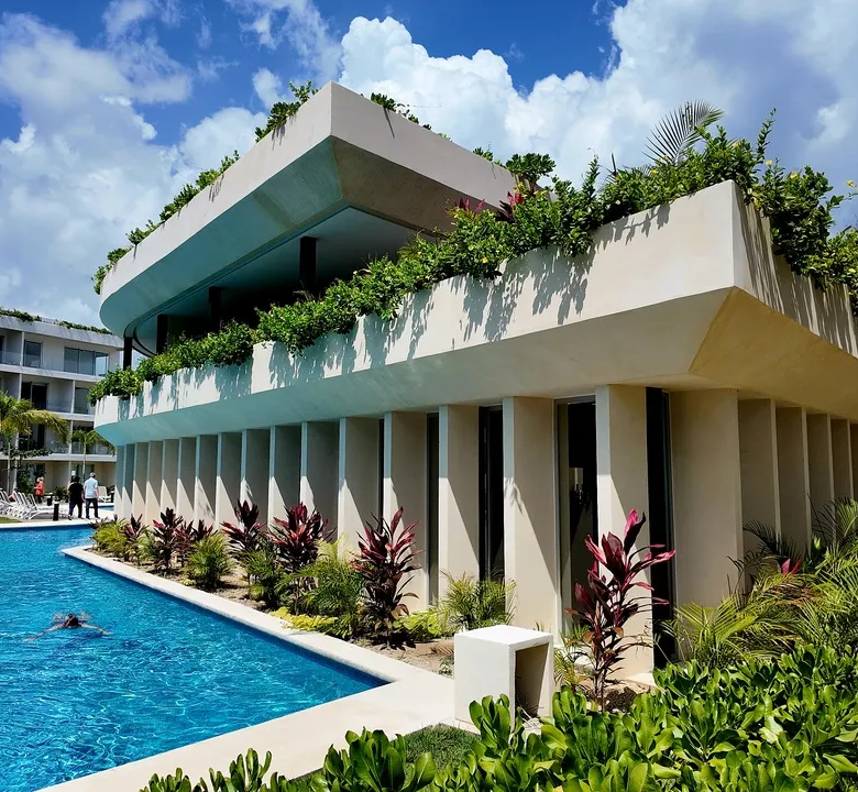 The Leaf Condos — Studio to 3-Bedroom Residences in Playacar, Playa del Carmen
