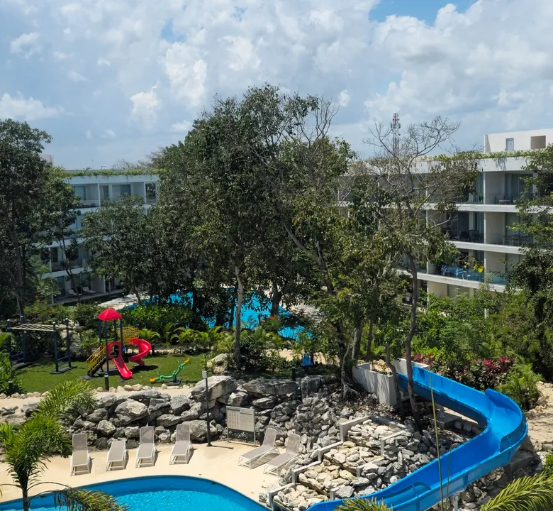 The Leaf Condos — Studio to 3-Bedroom Residences in Playacar, Playa del Carmen