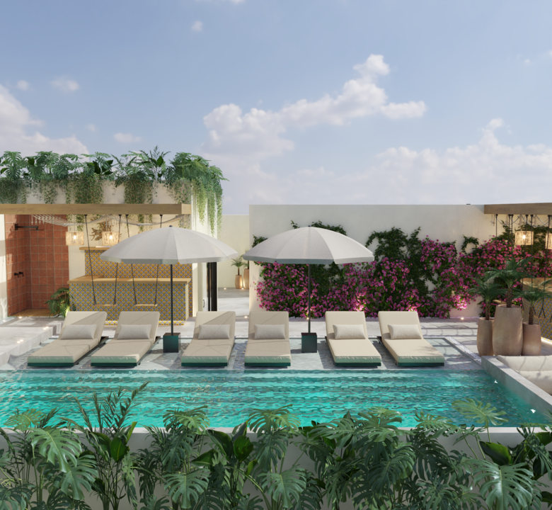 Portofino 28 — 1- & 2-Bedroom Condos in Coco Beach, Playa del Carmen