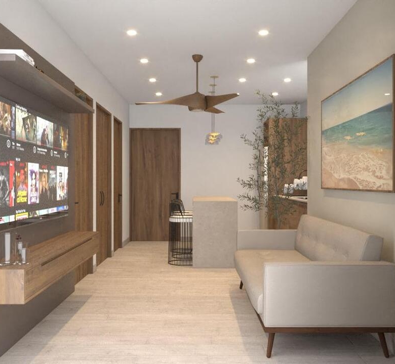 Portofino 28 — 1- & 2-Bedroom Condos in Coco Beach, Playa del Carmen