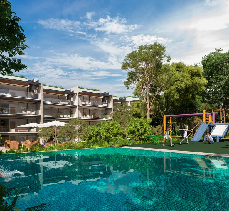 Macondo Residences: 1, 2 & 3 Bedroom Golf-Side Condos in Playacar