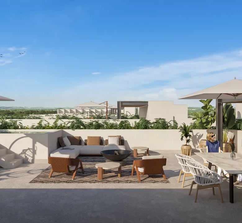 Macondo Residences: 1, 2 & 3 Bedroom Golf-Side Condos in Playacar