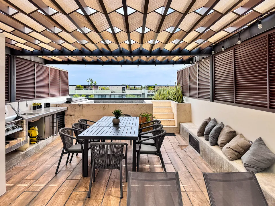 AWA Playacar Penthouse: 2-Level, 2 Bedroom Residence with Private Rooftop, 207 m² (2,227 sq ft)