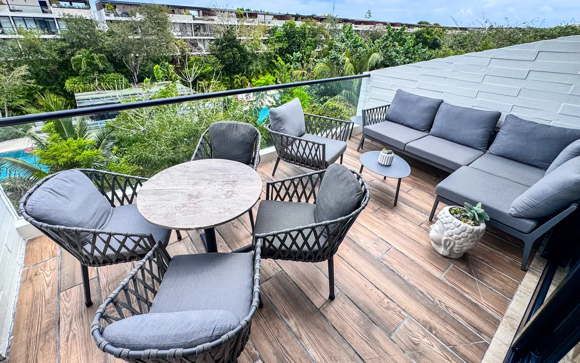 AWA Playacar Penthouse: 2-Level, 2 Bedroom Residence with Private Rooftop, 207 m² (2,227 sq ft)