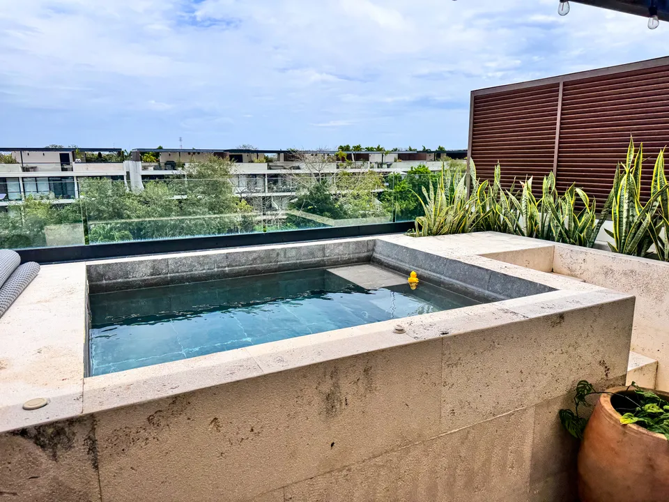AWA Playacar Penthouse: 2-Level, 2 Bedroom Residence with Private Rooftop, 207 m² (2,227 sq ft)