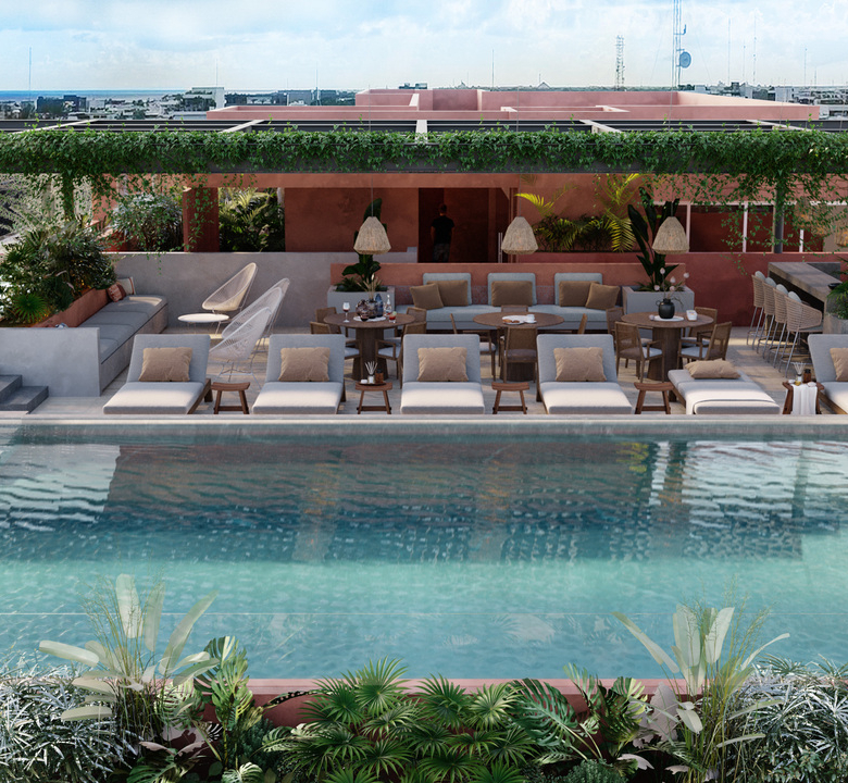 Ikuku Playa del Carmen: Boutique Studios and Condos in Gonzalo Guerrero
