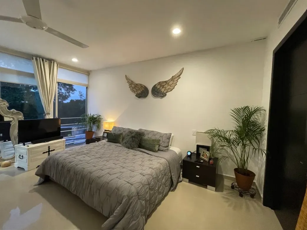 Condominio Azul Playacar: Three-Bedroom Double-Height Condo with Rooftop