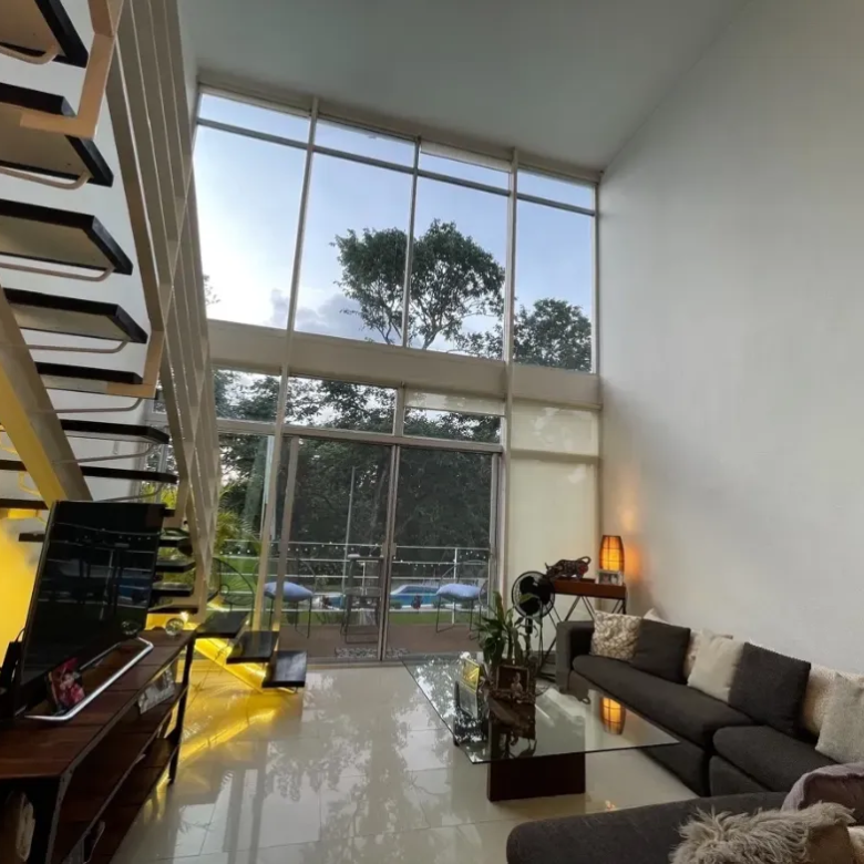 Condominio Azul Playacar: Three-Bedroom Double-Height Condo with Rooftop