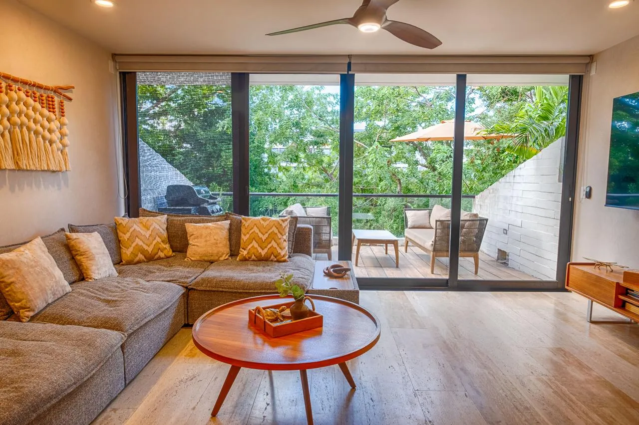AWA Playacar 2 Bedroom Condo: Turn-Key Designer Interior, Fully Furnished