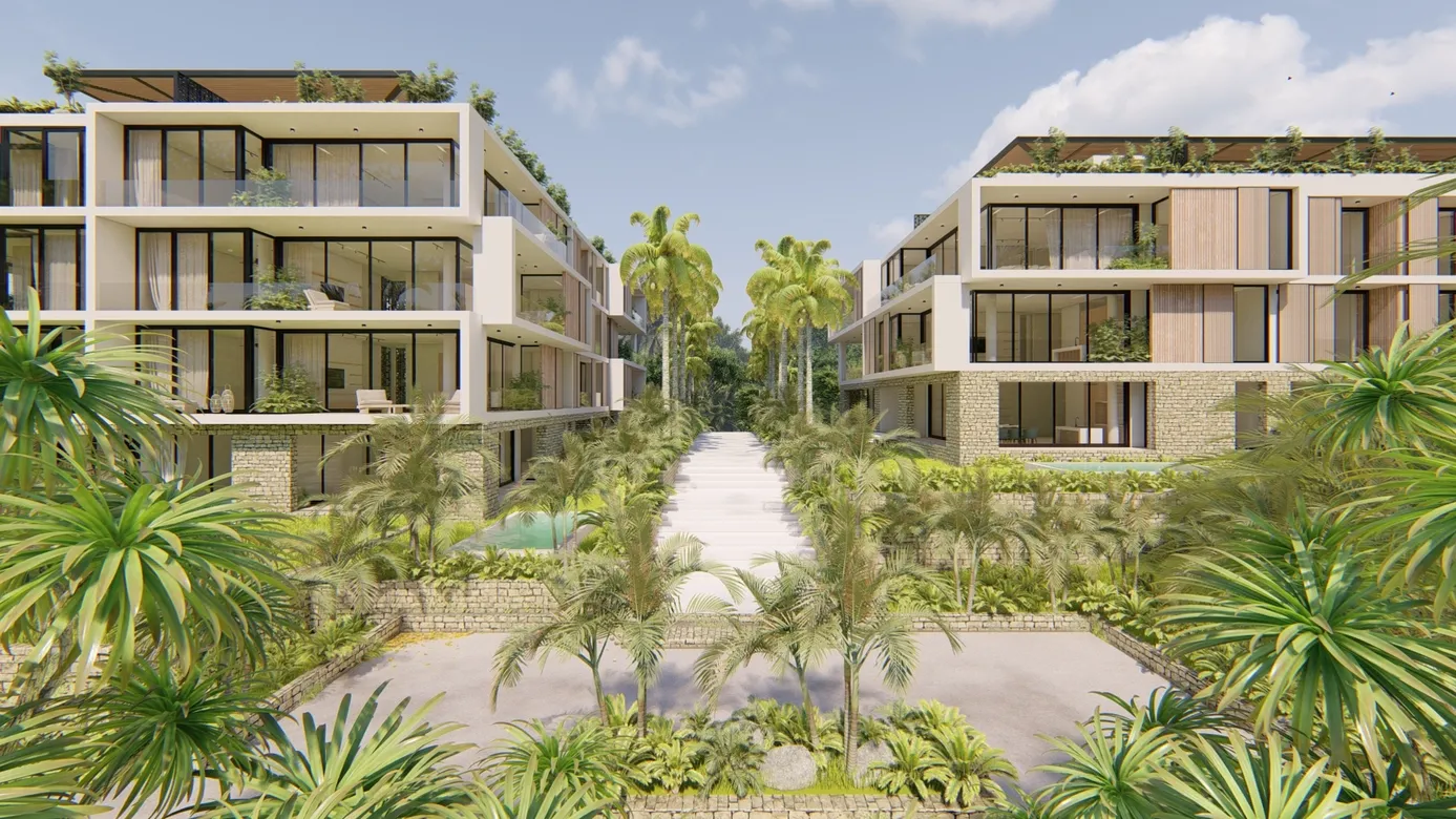 Bakabá: 1, 2 & 3-Bedroom Condos in Playacar, Playa del Carmen