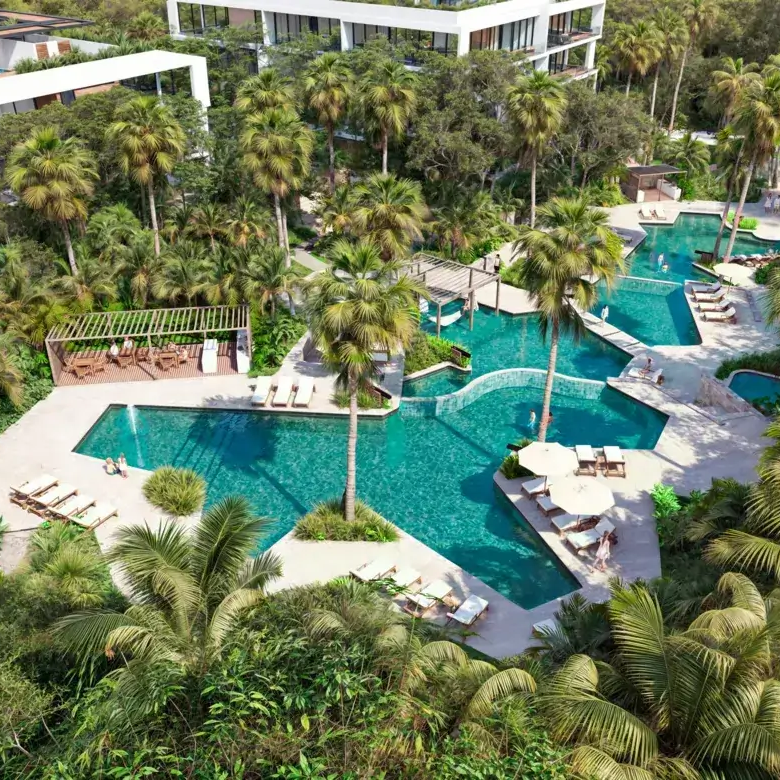 Bakabá: 1, 2 & 3-Bedroom Condos in Playacar, Playa del Carmen