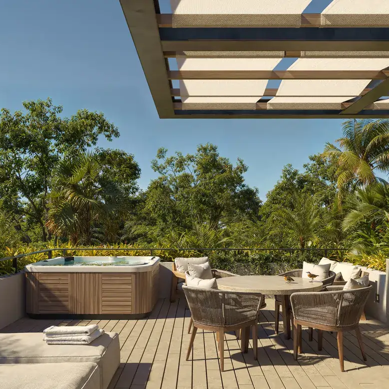 Bakabá: 1, 2 & 3-Bedroom Condos in Playacar, Playa del Carmen