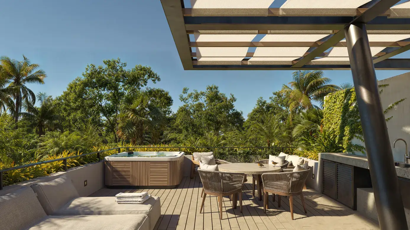 Bakabá: 1, 2 & 3-Bedroom Condos in Playacar, Playa del Carmen