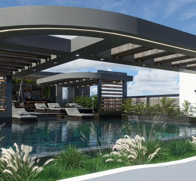 DK40: 2-Bedroom Condos for sale in Central Playa del Carmen
