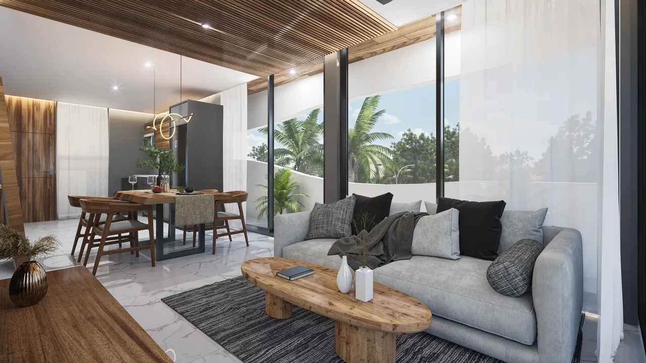 DK40: 2-Bedroom Condos for sale in Central Playa del Carmen