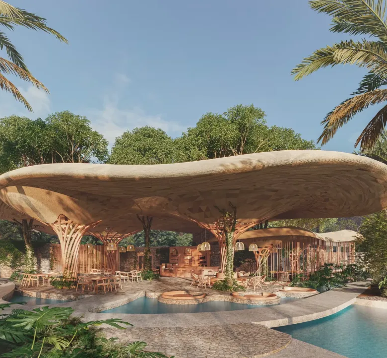 Zamaya: 3-Bedroom Villa at a Fitness Resort in Tulum