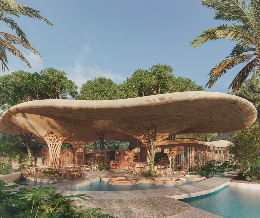 Zamaya: 3-Bedroom Villa at a Fitness Resort in Tulum